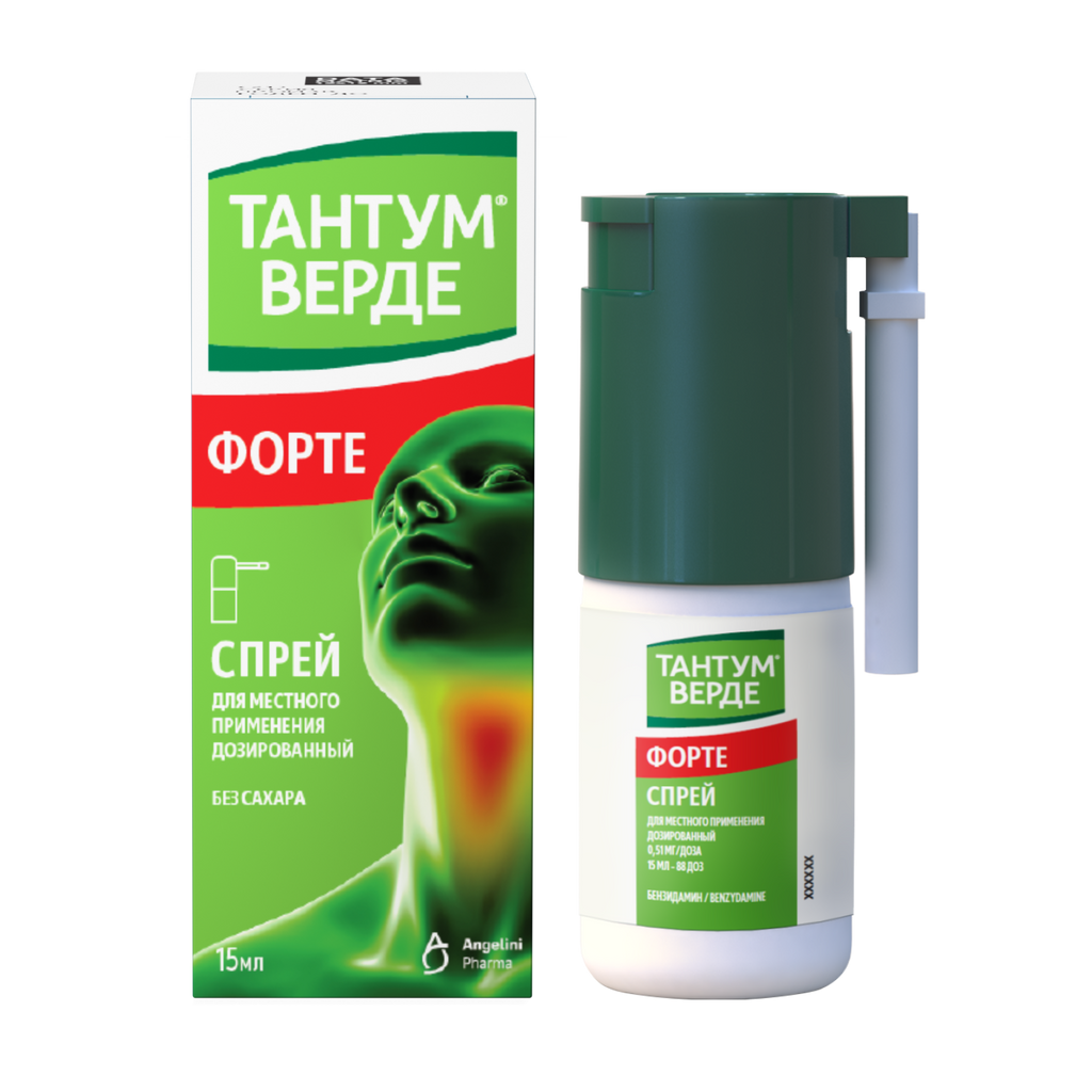 фото упаковки Тантум Верде форте