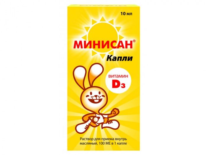 фото упаковки Минисан витамин D3