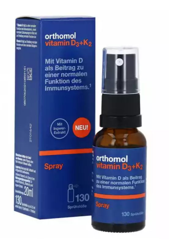 фото упаковки Orthomol Витамины D3 + K2