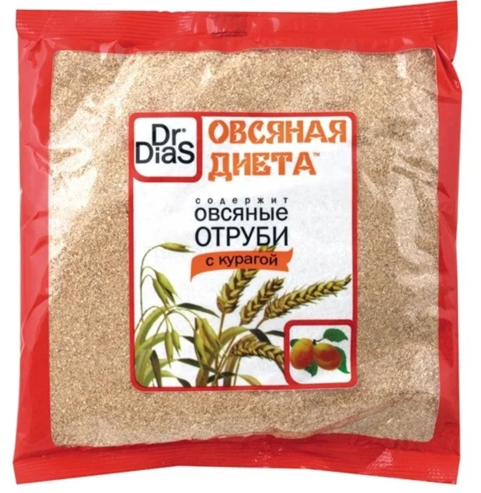 фото упаковки Dr.DiaS Отруби овсяные