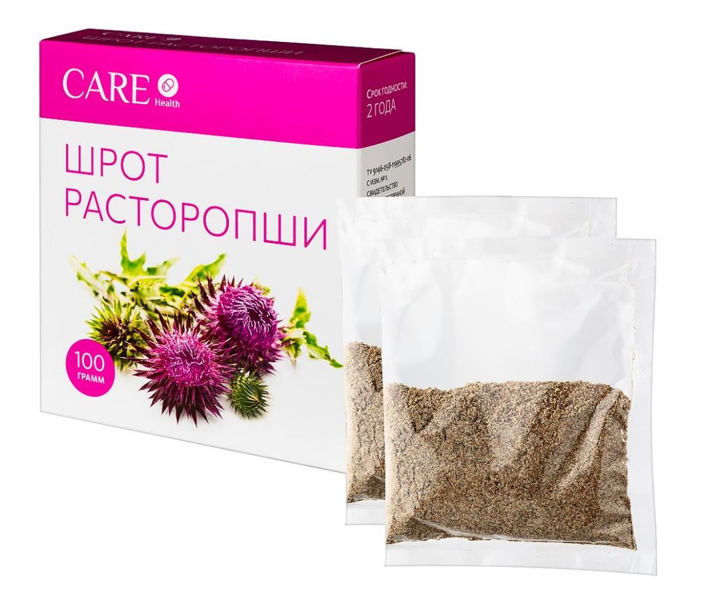 Кэа Хэлс Расторопша шрот, 100 г, 1 шт.