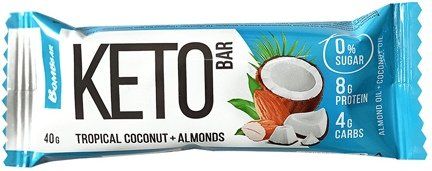 фото упаковки Bombbar Кето батончик тропический кокос миндаль
