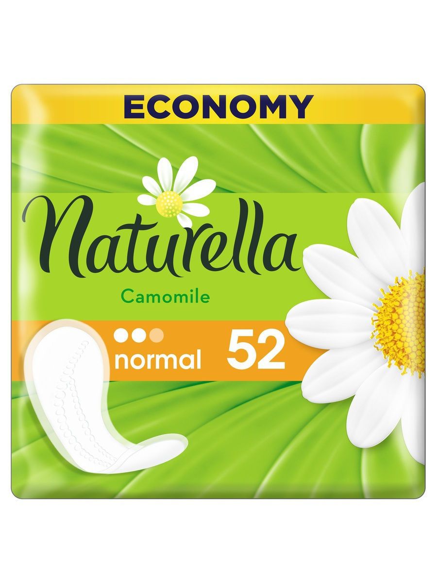 фото упаковки Naturella Camomile Normal прокладки ежедневные