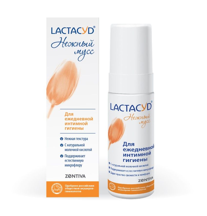 фото упаковки Lactacyd Мусс для интимной гигиены