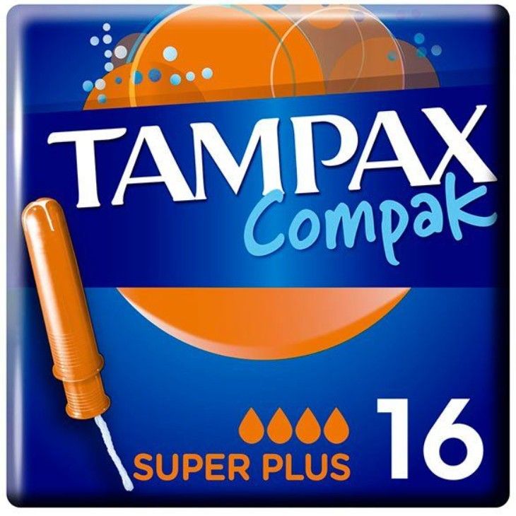 фото упаковки Tampax Compak super plus тампоны с аппликатором