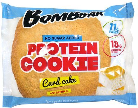 фото упаковки Bombbar печенье неглазированное Творожный кекс