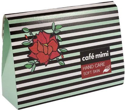 фото упаковки Cafe mimi Набор подарочный Нежная кожа для рук