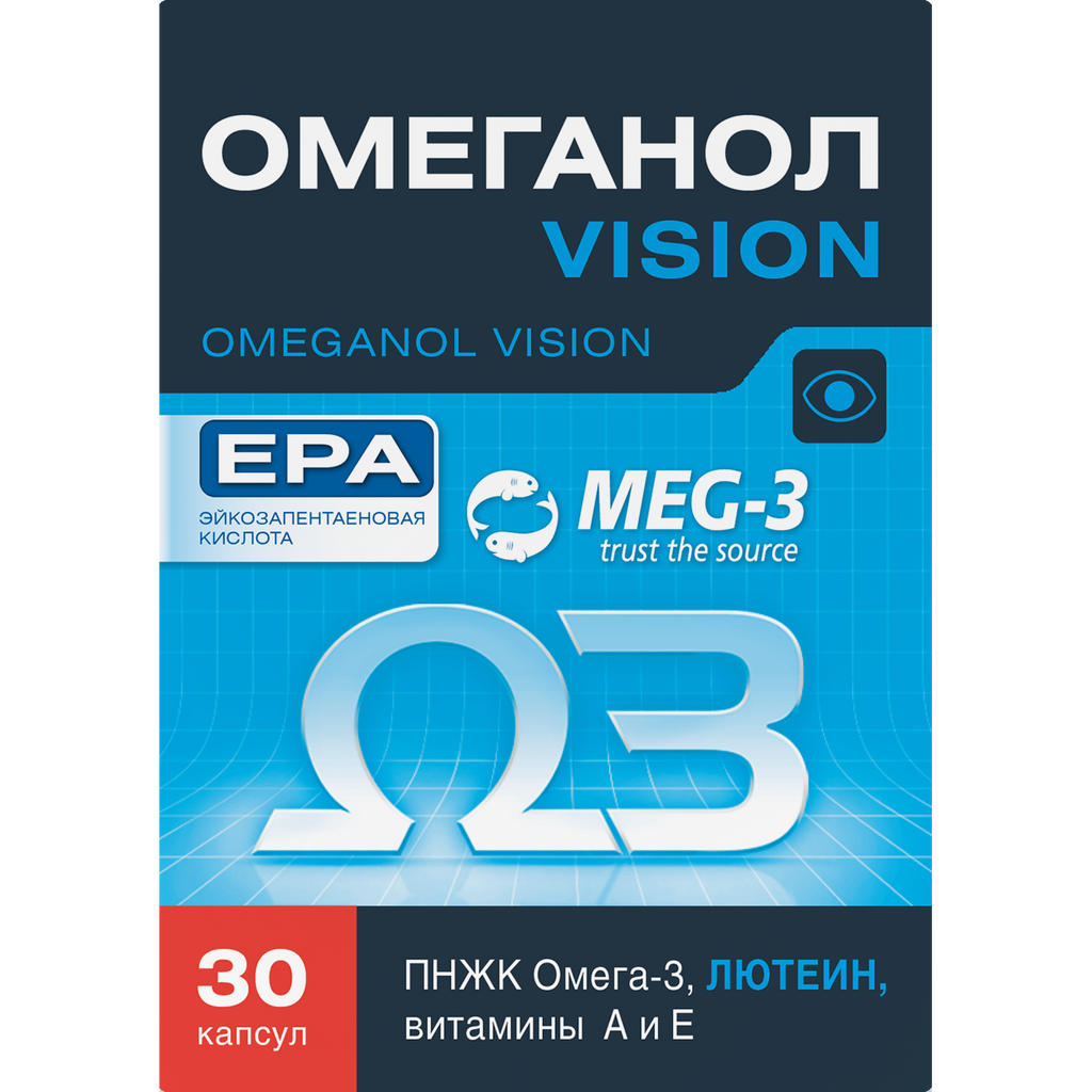 фото упаковки Омеганол Vision