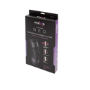 Kinexib Суппорт NEO Фиксатор коленного сустава с металлическими вставками, L, 40,6 – 44,5 см, черный, 1 шт.