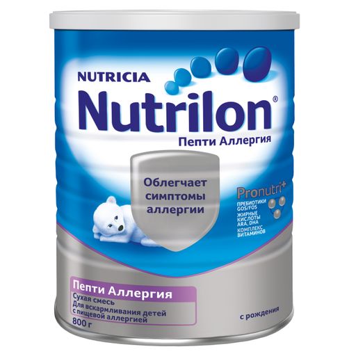 Nutrilon Пепти Аллергия, смесь молочная сухая, 800 г, 1 шт.