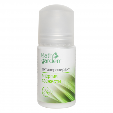 Bath Garden Дезодорант-антиперспирант Энергия свежести, дезодорант-ролик, 50 мл, 1 шт.