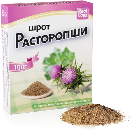 Шрот расторопши, порошок, 100 г, 1 шт.