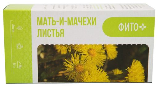 Фито+ мать-и-мачехи листья, 35 г, 1 шт.