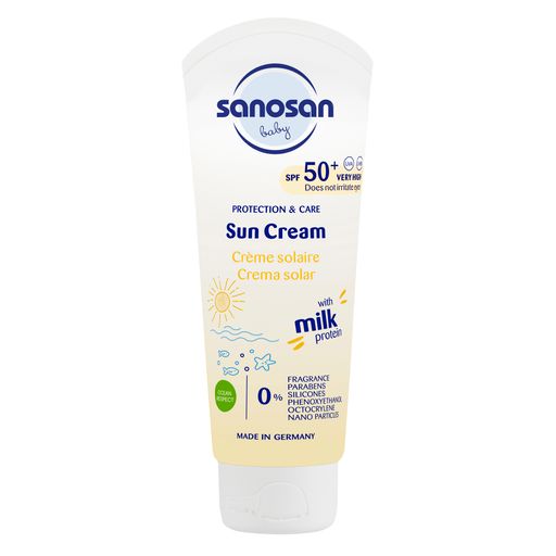 Sanosan Baby Крем солнцезащитный SPF50+, крем, 75 мл, 1 шт.