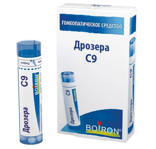 Дрозера С9, гранулы гомеопатические, 4 г, 1 шт.