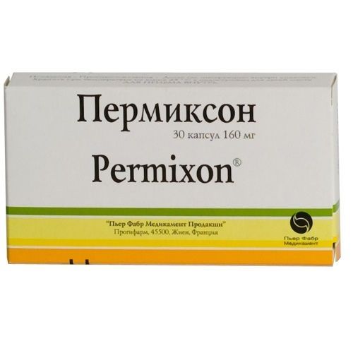 Пермиксон, 160 мг, капсулы, 30 шт.