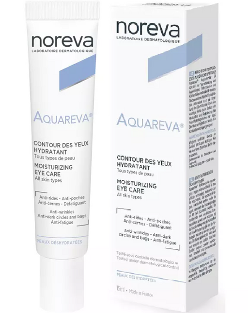 Noreva Aquareva Увлажняющий гель для контура глаз, крем, 15 мл, 1 шт.