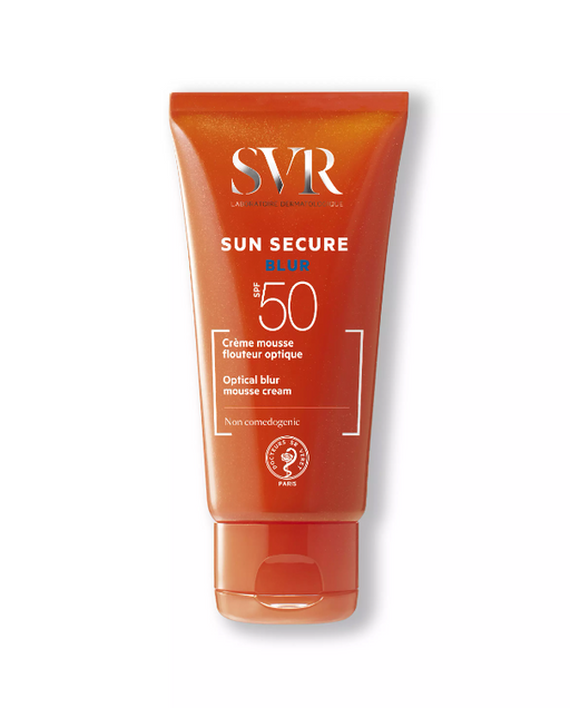 SVR Sun Secure Безопасное солнце Крем-мусс с эффектом фотошопа, SPF50, 50 мл, 1 шт.