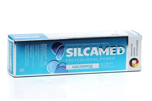 SilcaMed Professional Кислородный коктейль зубная паста, паста зубная, 100 г, 1 шт.